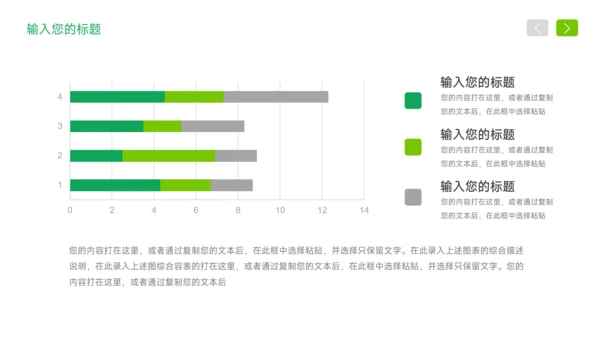 绿色简约岗位竞聘简历PPT模板