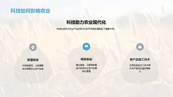农业科技的发展之路