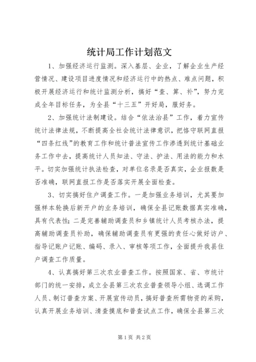 统计局工作计划范文 (2).docx