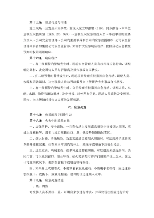建工集团装饰装修工程火灾事故专项应急救援预案.docx
