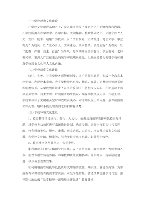 校园文化建设实施专项方案.docx