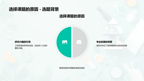 工程研究开题报告PPT模板