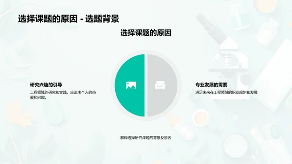 工程研究开题报告PPT模板