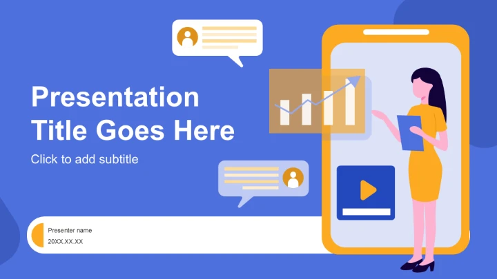 蓝色简约风数据产品升级发布说明PPT主题