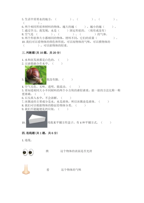 教科版一年级下册科学期末测试卷（网校专用）.docx