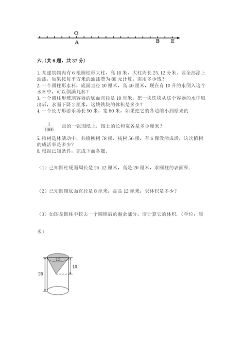 小学六年级数学毕业试题精品（典优）.docx