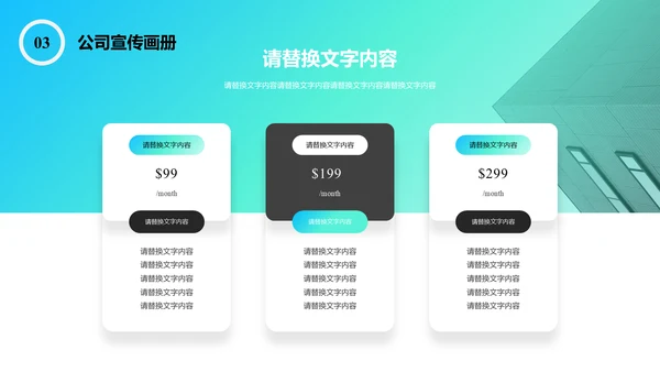 企业文化公司宣传画册通用PPT模板