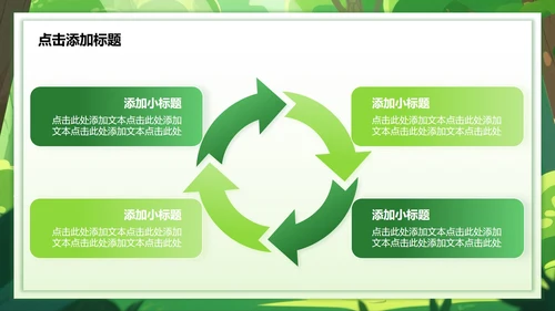 绿色小清新风暑假安全教育主题PPT模板