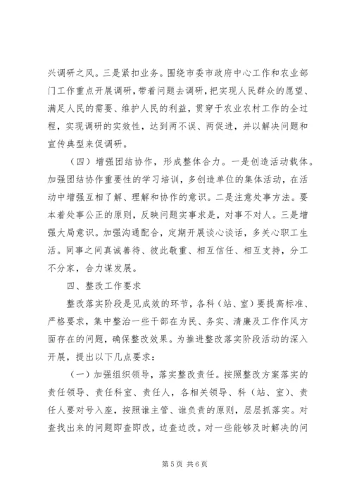 群众路线教育实践活动整改方案.docx