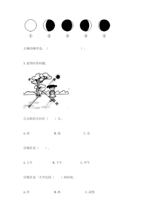 教科版科学二年级上册期末考试试卷带答案（最新）.docx