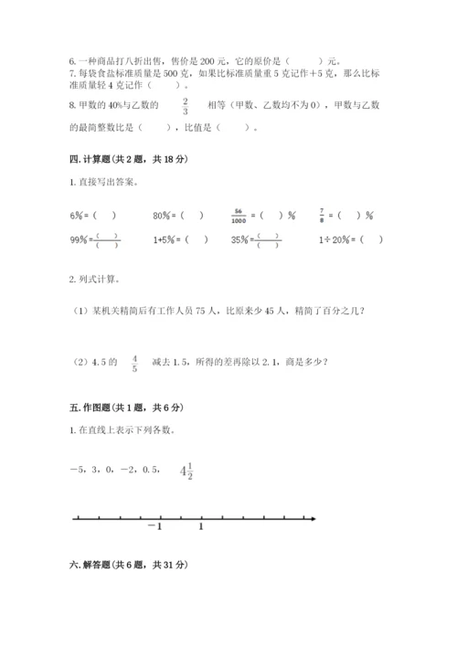 巴彦淖尔盟小升初数学测试卷一套.docx