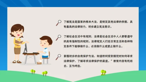 开学第一课法制教育通用PPT模板