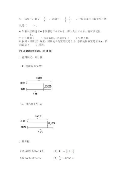 北京版六年级下册数学期末测试卷【精练】.docx