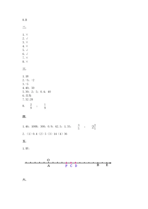 苏教版小升初数学模拟试卷【真题汇编】.docx