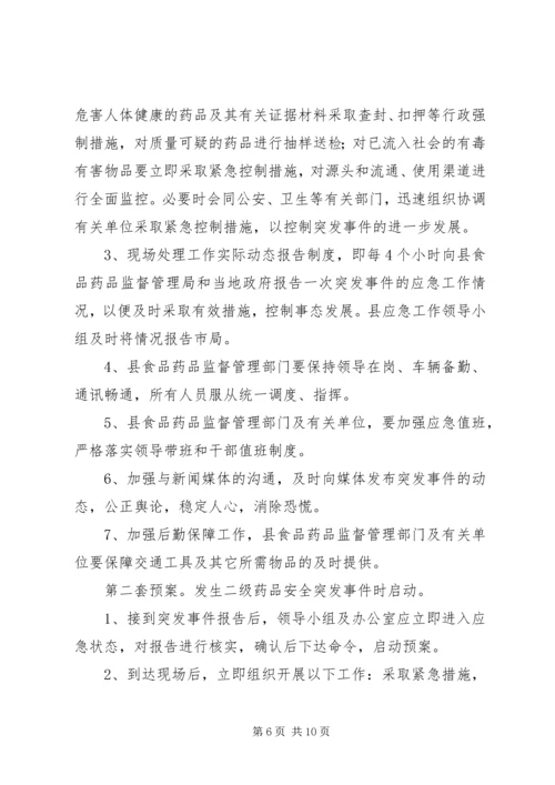 药品安全突发事件应急预案[1] (5).docx