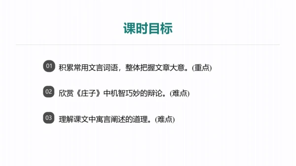 第21课《庄子》二则《庄子与惠子游于濠梁之上》课件(共28张PPT)