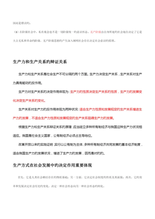 2023年马克思主义基本原理必背考点.docx