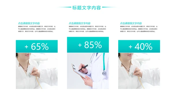 医疗医学研究工作报告医疗汇报PPT模板
