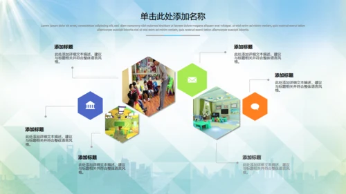 幼教英语班早教通用PPT模板