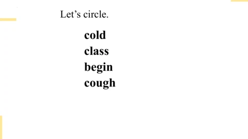 Module 7 Unit 2  She’s got a cold 课件(共28张PPT)