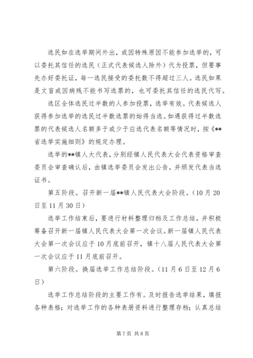 人民代表大会换届选举工作方案.docx