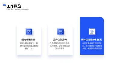 简约风并列关系3项PPT单页