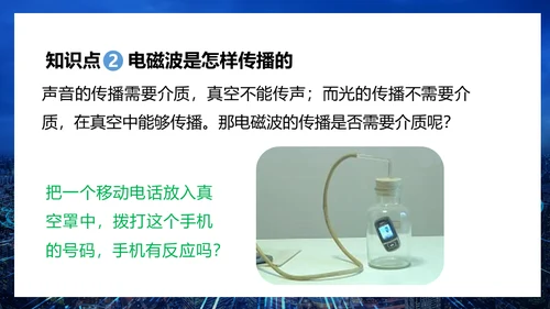 无线电电磁波信号通用PPT模板