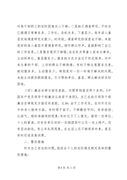 党性党风分析材料精选.docx