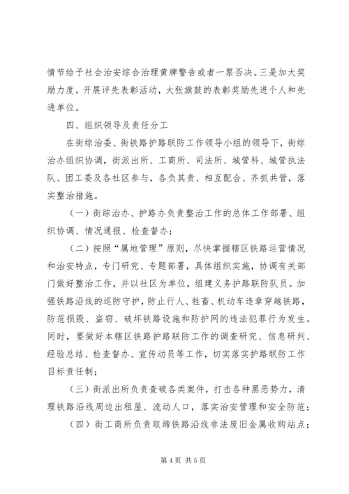 铁路护路联防工作专项行动实施方案 (4).docx