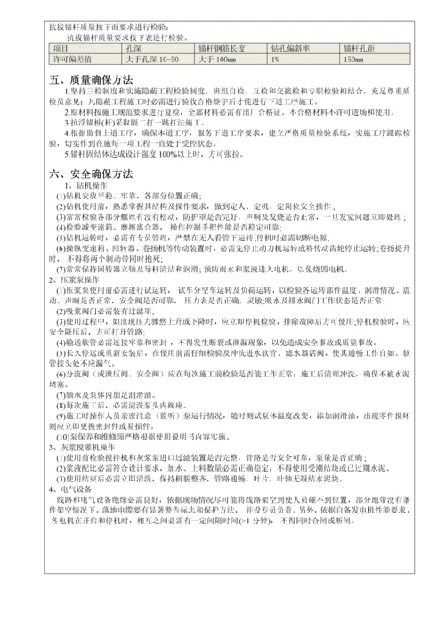 抗浮锚杆综合重点工程安全核心技术交底.docx