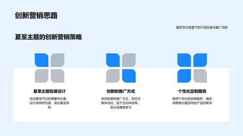 夏至产品营销策划PPT模板