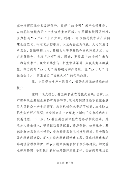 深入贯彻党的十九大精神全面实施乡村振兴战略 (2).docx