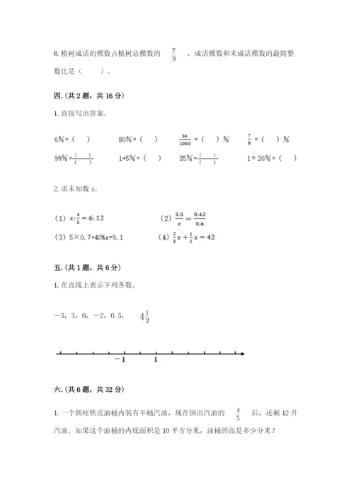 苏教版小升初数学模拟试卷及参考答案（模拟题）.docx