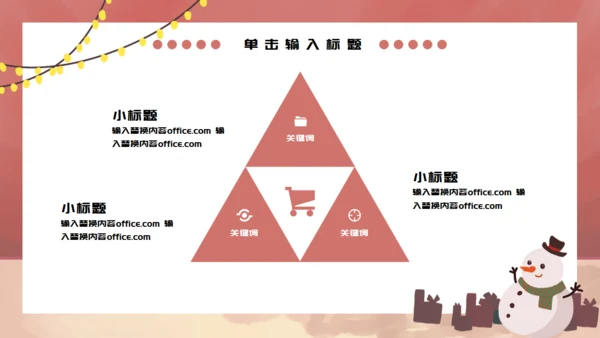 圣诞节商品促销活动策划通用PPT模板