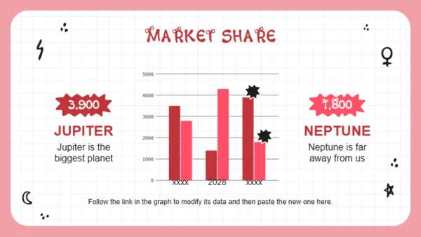 女孩力量卡通人物通用PPT模板
