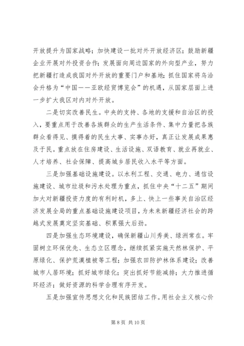 学习新疆维吾尔自治区第八届纪律检查委员会第二次全体会议精神心得体会 (2).docx