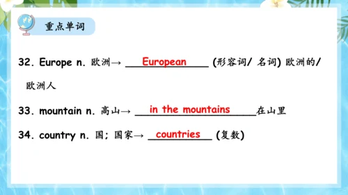 Unit 7 It's raining单元复习课件（词组+句型+知识点+语法+写作指导+易错考点）