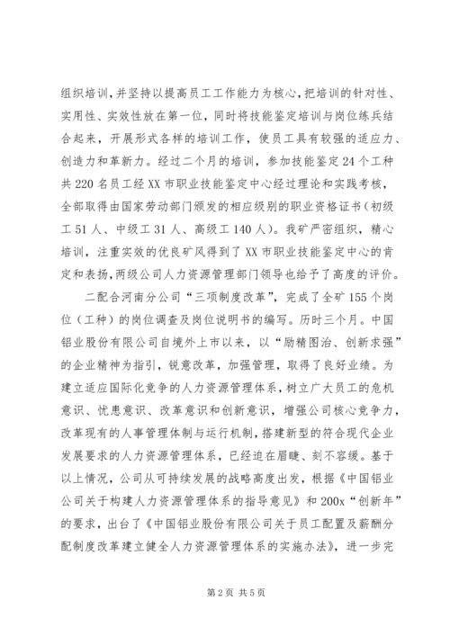 人力资源主管年度总结报告.docx