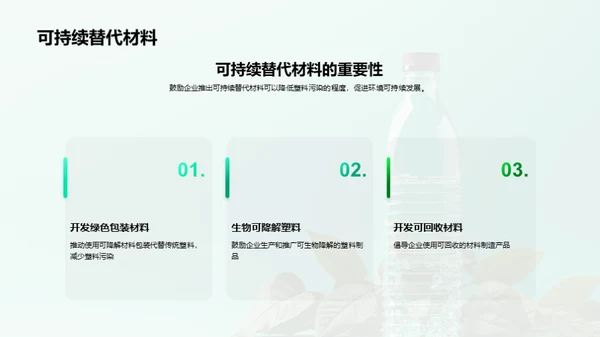 减少塑料污染