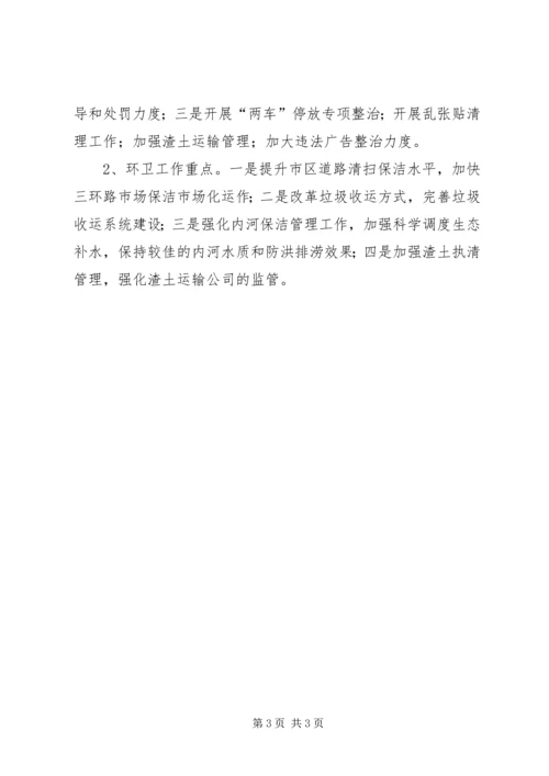 市容管理局综治工作计划 (7).docx