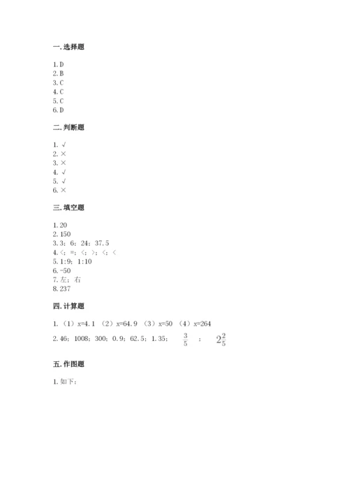 北师大版六年级下册数学期末测试卷及参考答案（培优a卷）.docx