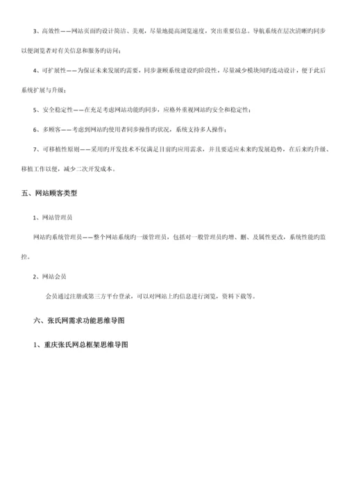 宗氏网站建设方案.docx