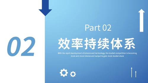 蓝色简约风精益生产工作总结报告PPT模板精益精益生产