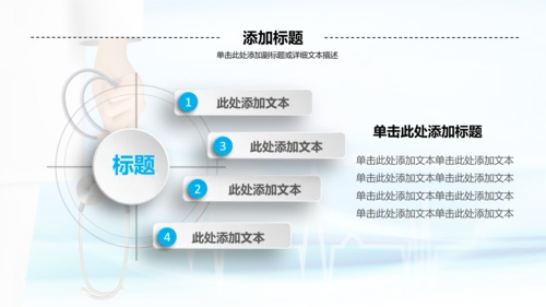 微立体医疗汇报动态PPT