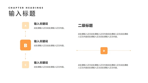 小清新橘色地球仪新学期课堂教师授课PPT模板
