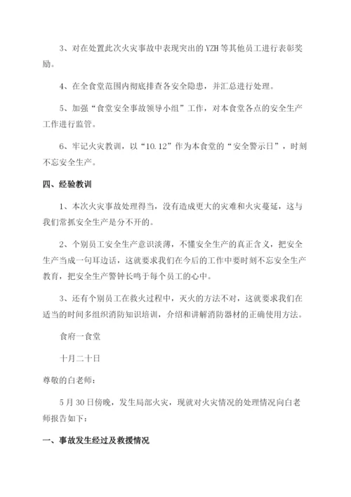 火灾处理情况报告.docx