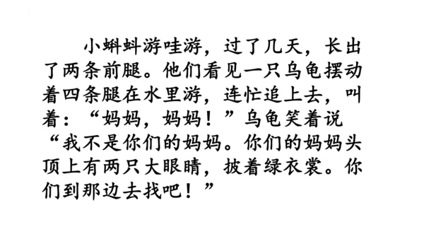 1《小蝌蚪找妈妈 》课件