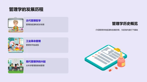 管理学本质与演变PPT模板