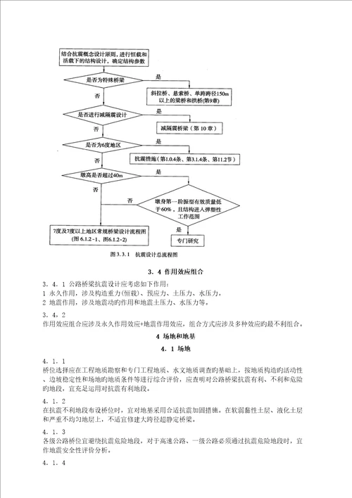 公路桥梁抗震设计标准细则JTGTB0201