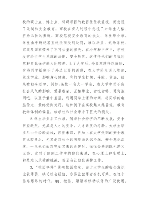 法律方面毕业论文精编.docx